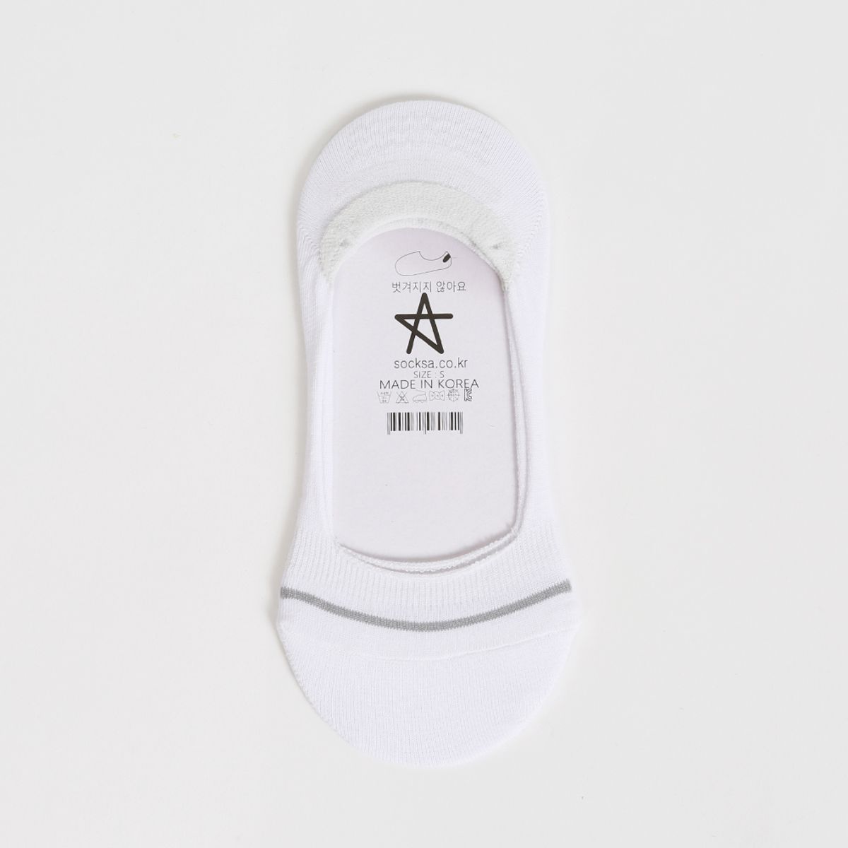 삭스에이(SOCKSA) [10PACK] 베이직 200N 원링글 더블밴드 리얼 페이크삭스 덧신
