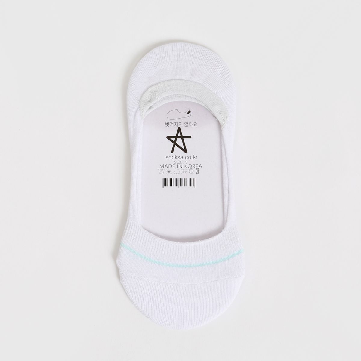 삭스에이(SOCKSA) [10PACK] 베이직 200N 원링글 더블밴드 리얼 페이크삭스 덧신