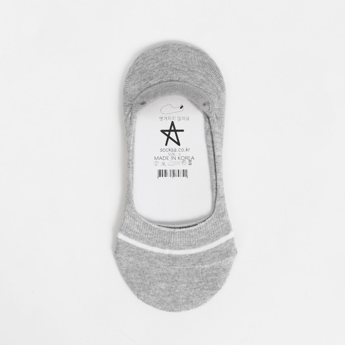 삭스에이(SOCKSA) [10PACK] 베이직 200N 원링글 더블밴드 리얼 페이크삭스 덧신