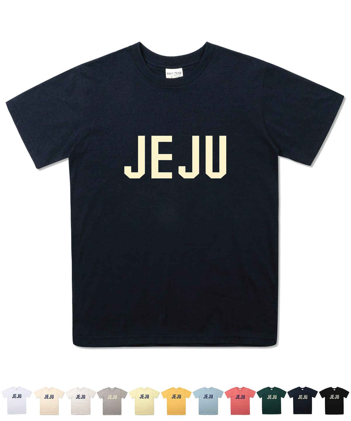 네이비팀(NAVYTEAM) NTV-JEJU SHORT SLEEVE