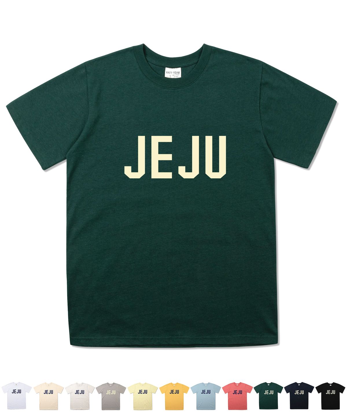 네이비팀(NAVYTEAM) NTV-JEJU SHORT SLEEVE