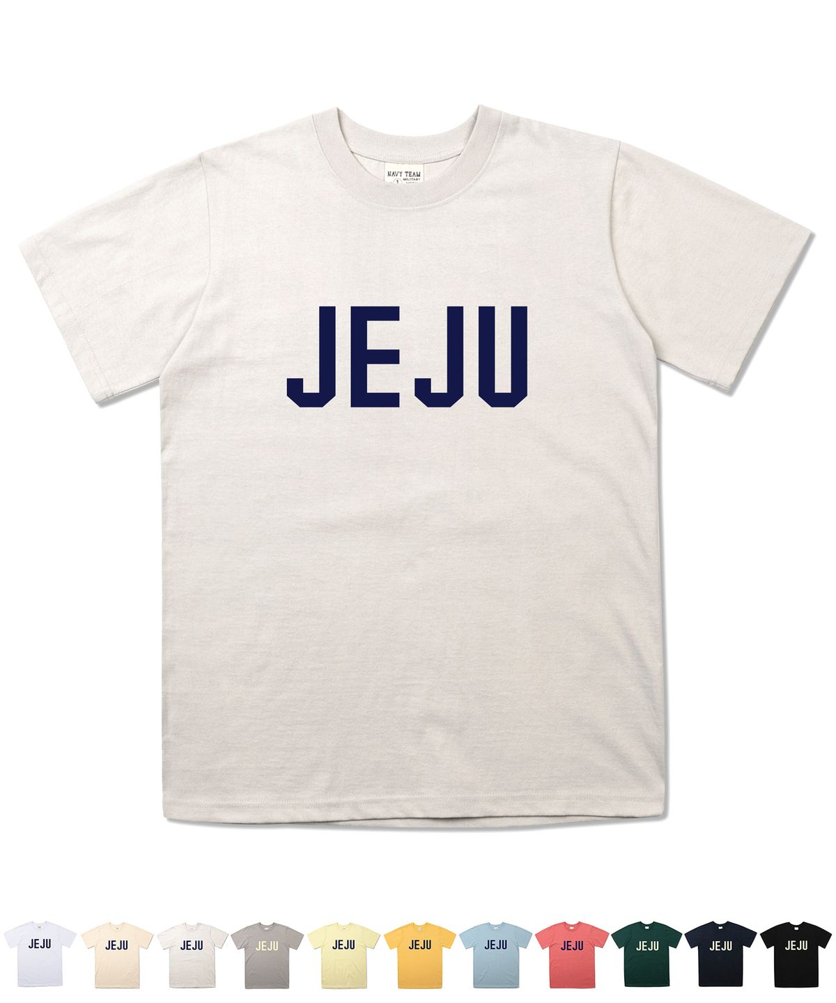 네이비팀(NAVYTEAM) NTV-JEJU SHORT SLEEVE