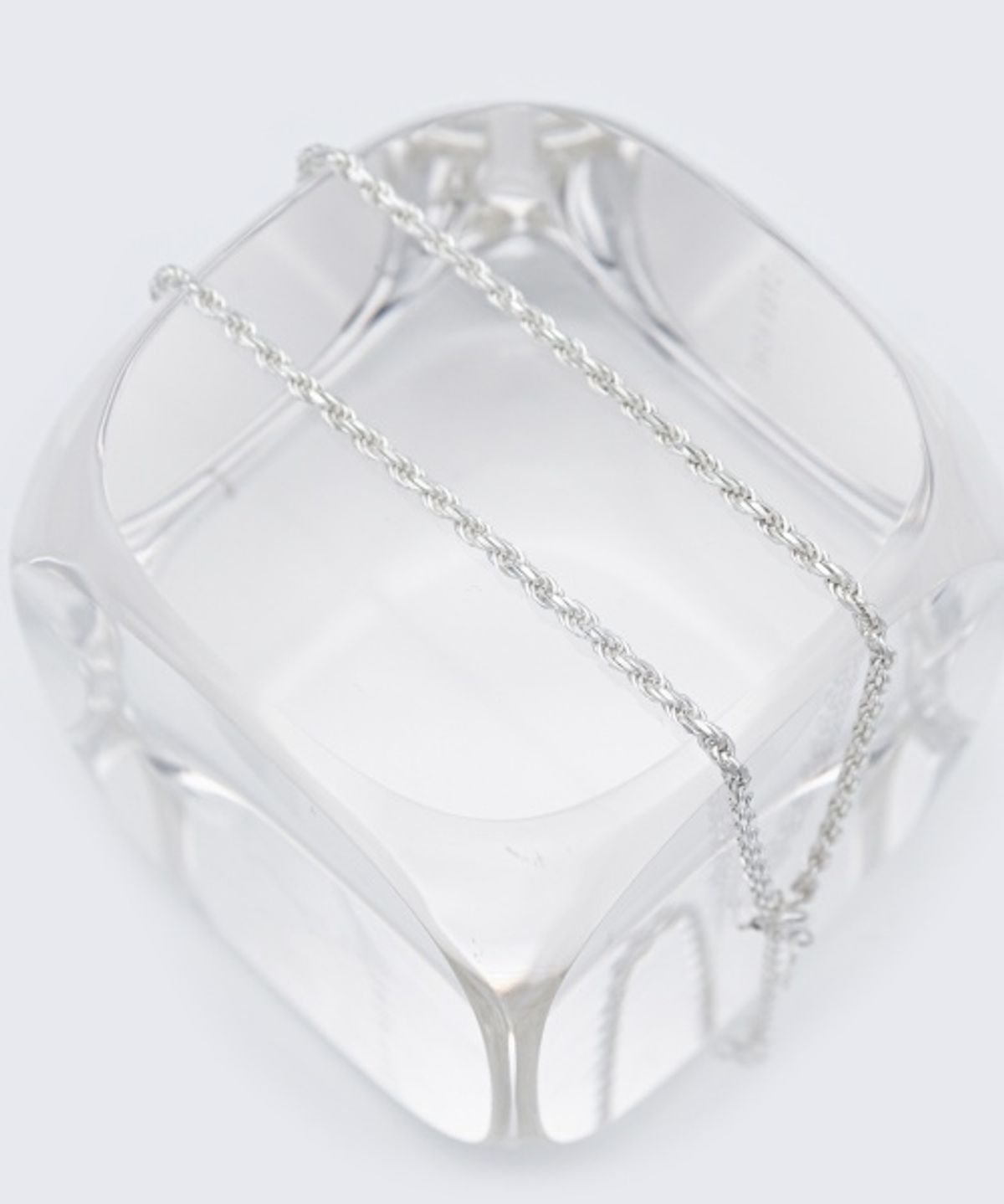 봉보(BONBEAU) Bono twist silver chain Necklace 보노 볼드 꼬임 체인 실버 925 목걸이