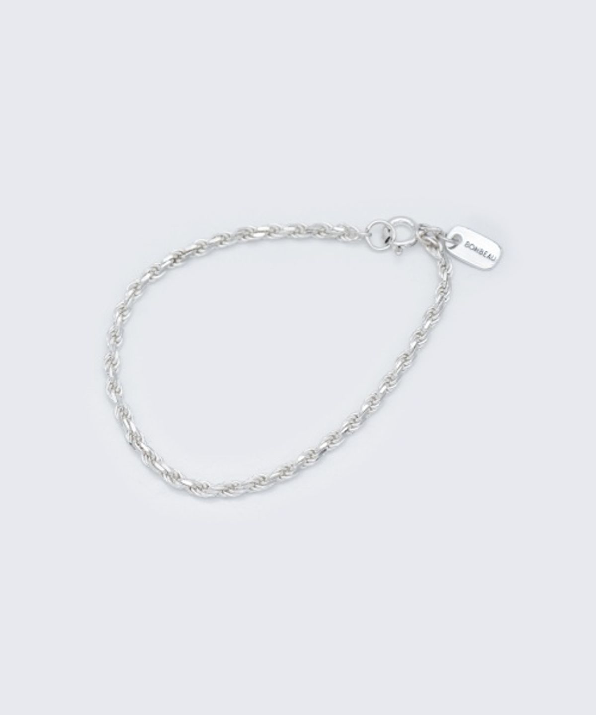 봉보(BONBEAU) Bono twist silver chain Bracelet 보노 볼드 꼬임 체인 실버 925 팔찌