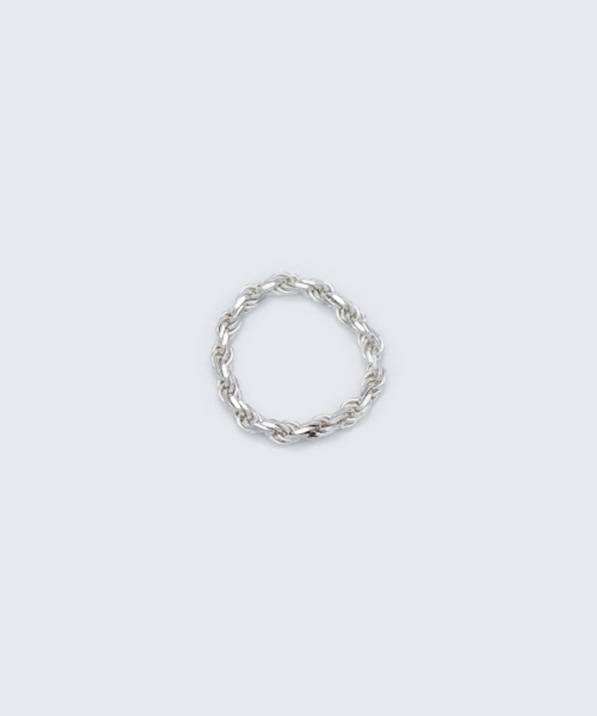 봉보(BONBEAU) Bono twist silver chain ring 보노 볼드 꼬임 체인 실버 925 반지
