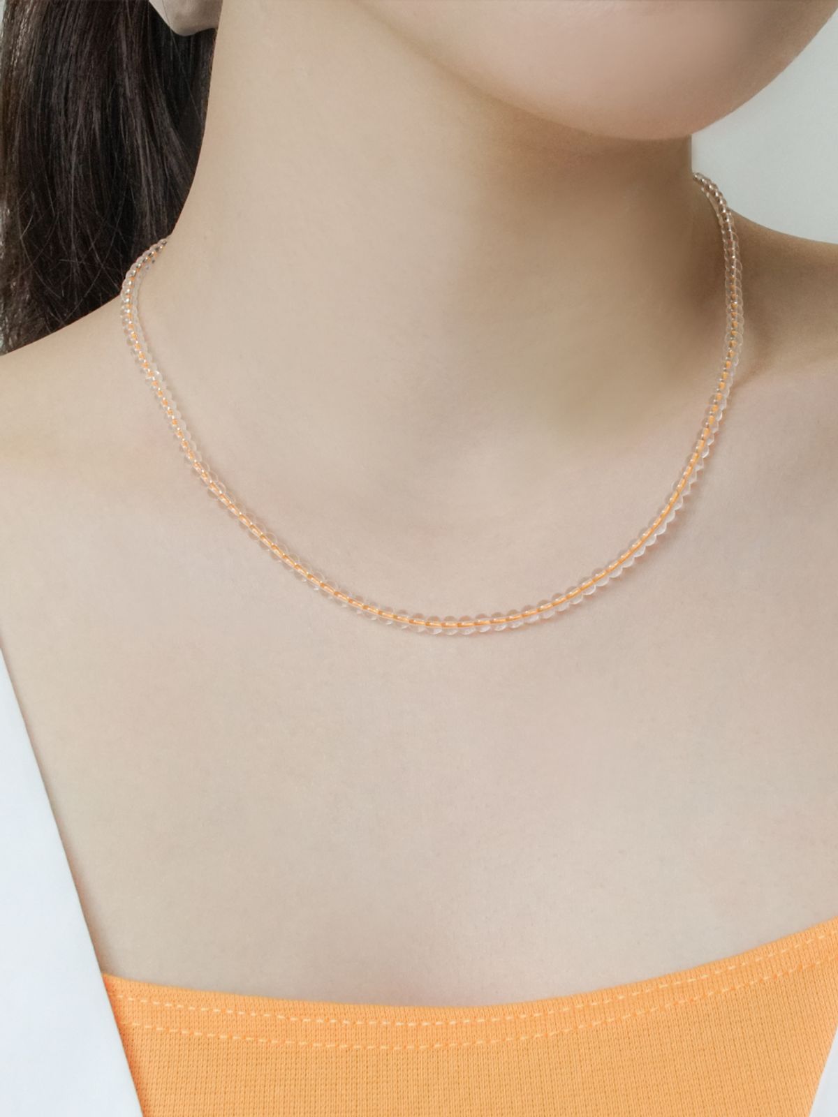 포스트루드(POSTLUDE) [SILVER] 3GLASS SLIDE N (ORANGE)
