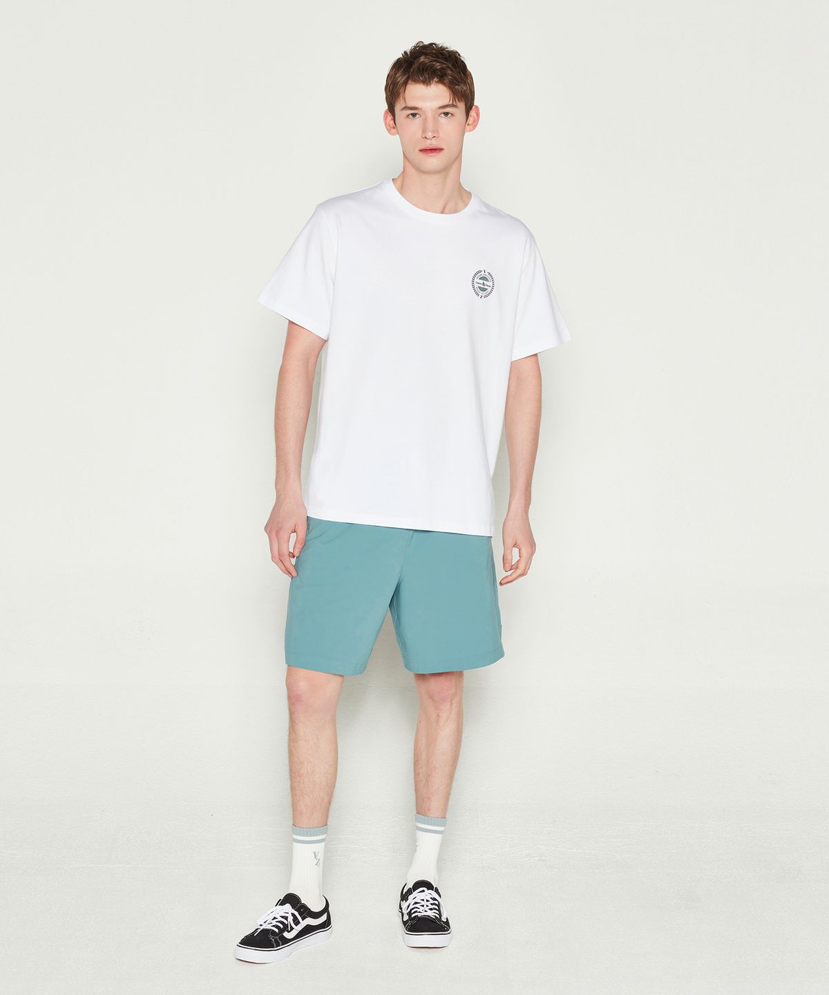 데이브앤데이즈(DAVE&DAZE) HALF PANTS (DUST BLUE)
