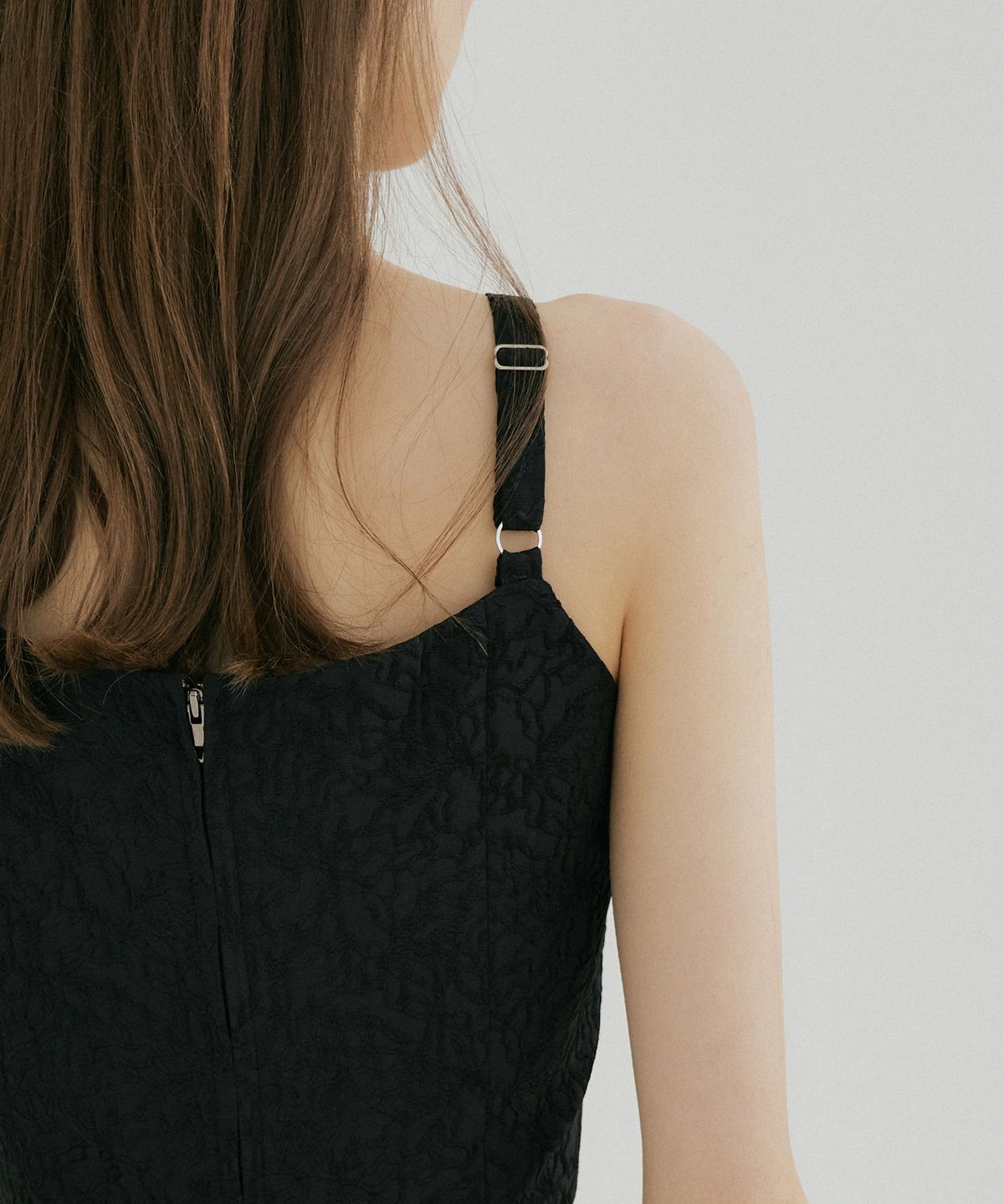 멀리온(MULLION) JACQUARD BUSTIER TOP