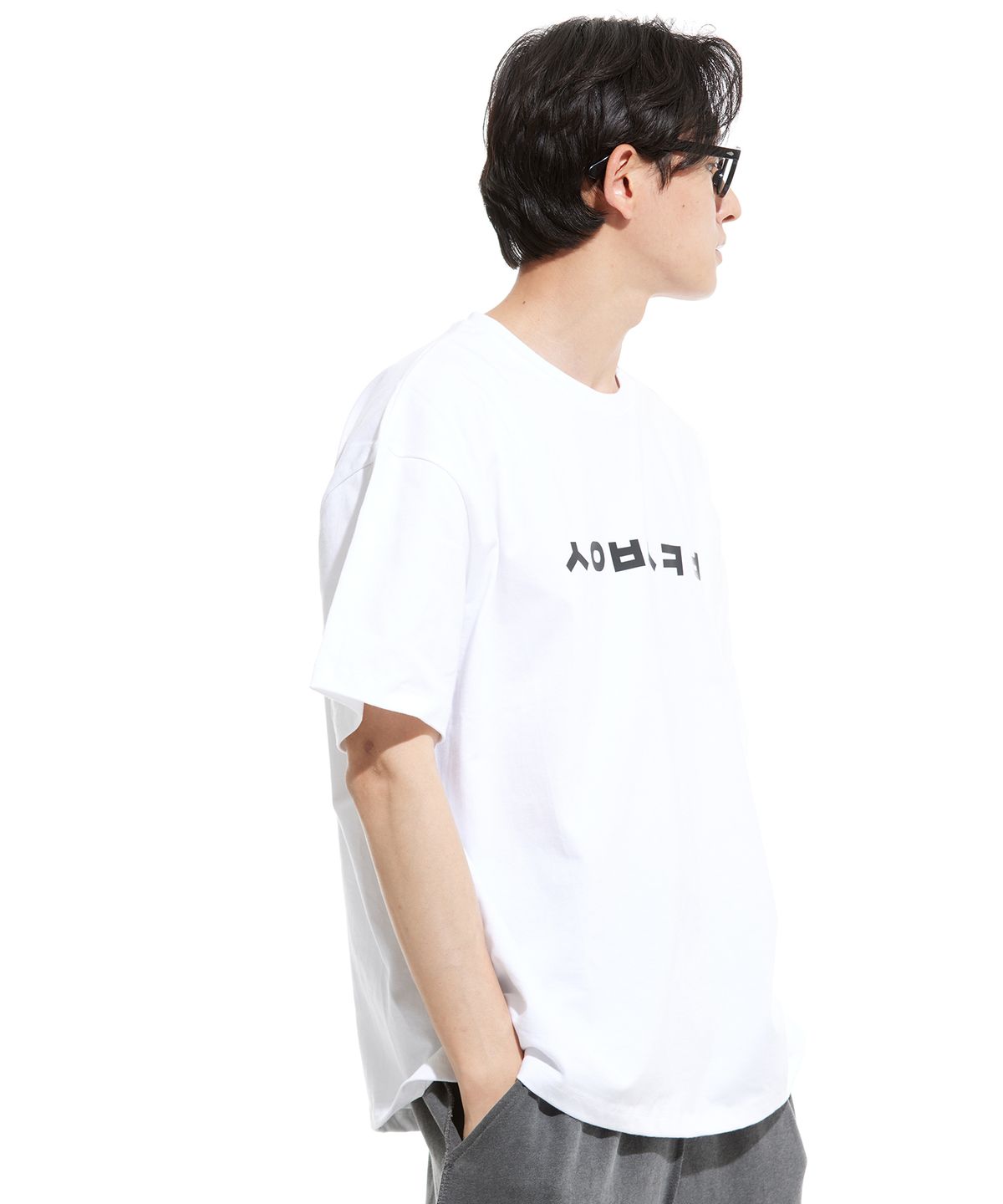 스터프(STUFF) 서울바스켓볼01 헤비 반팔티  화이트