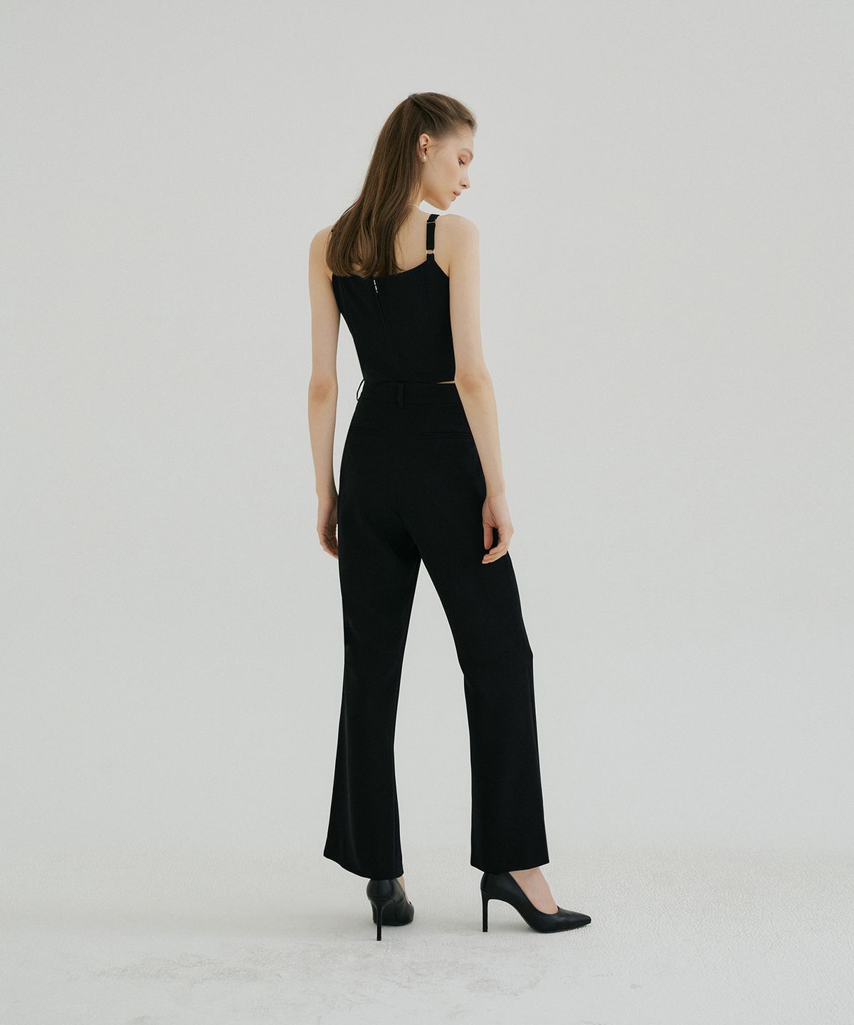 멀리온(MULLION) PLAIN BUSTIER TOP