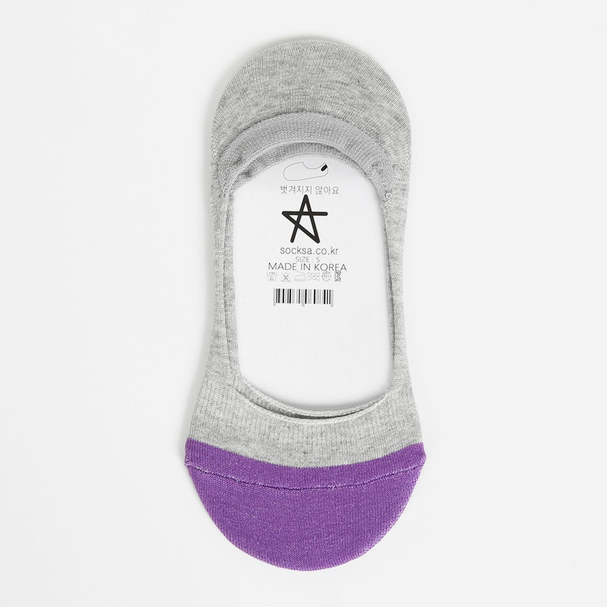 삭스에이(SOCKSA) [10PACK] U715 베이직 200N 패턴 더블밴드 리얼 페이크삭스 덧신