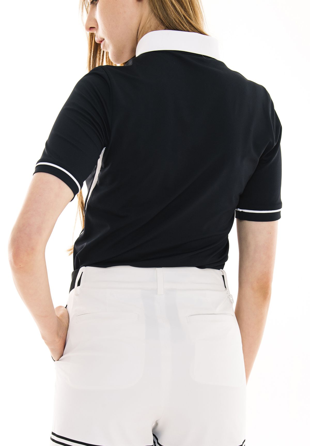 이노스 골프(INOS GOLF) 클라라 폴로 셔츠 블랙