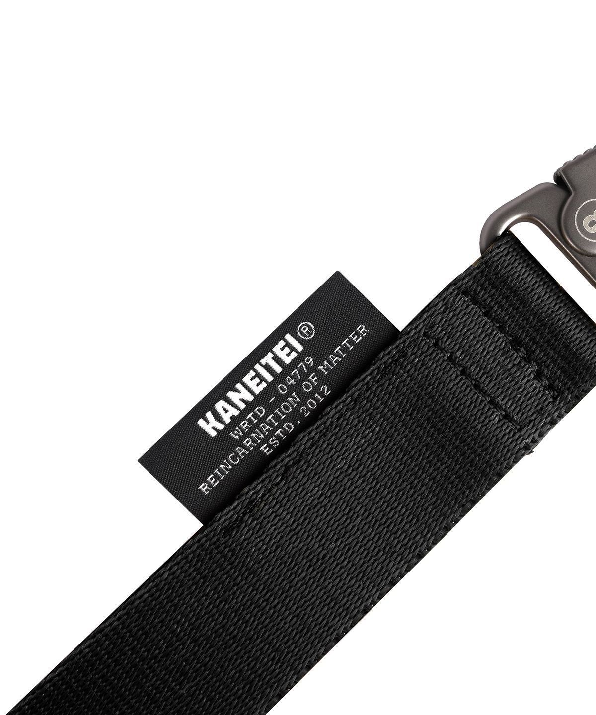 카네이테이(KANEITEI) SAWTOOTH SNAP WRIST STRAP (BLACK)