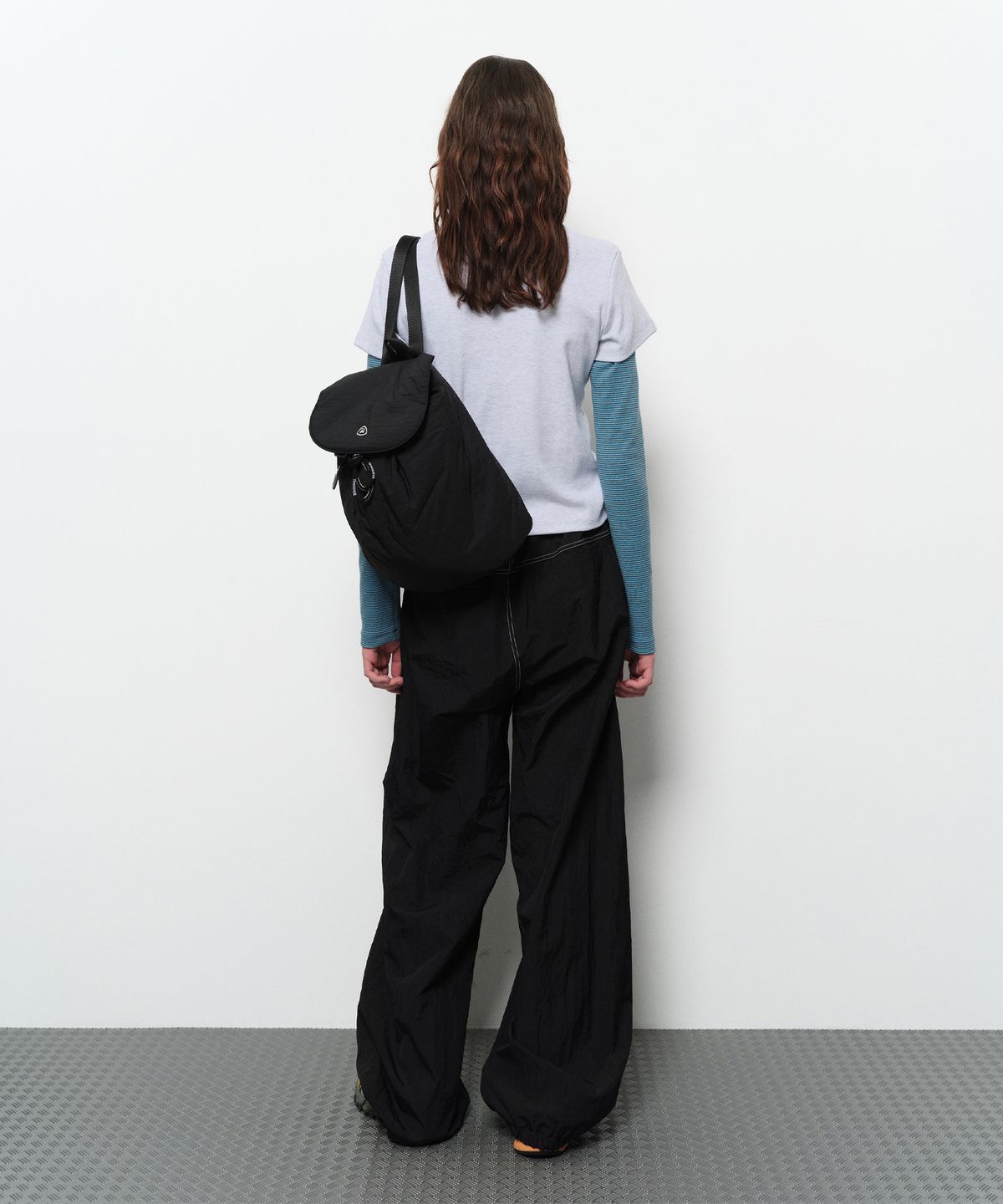 다이애그널(DIAGONAL) CHUBBY SUMMER BAG (black)