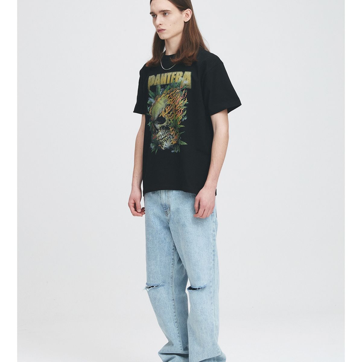 브라바도(BRAVADO) PANTERA Skull Flames (BRENT2297)