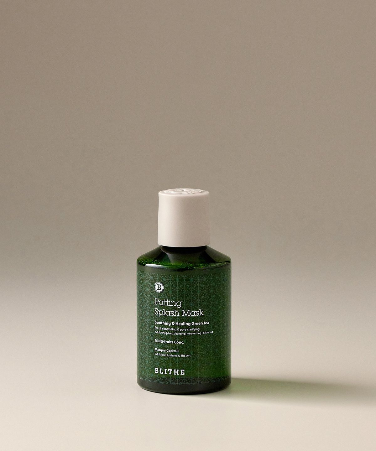 블라이드(BLITHE) 패팅 스플래쉬 세수팩 그린티 150ml +전용 세안볼 SET