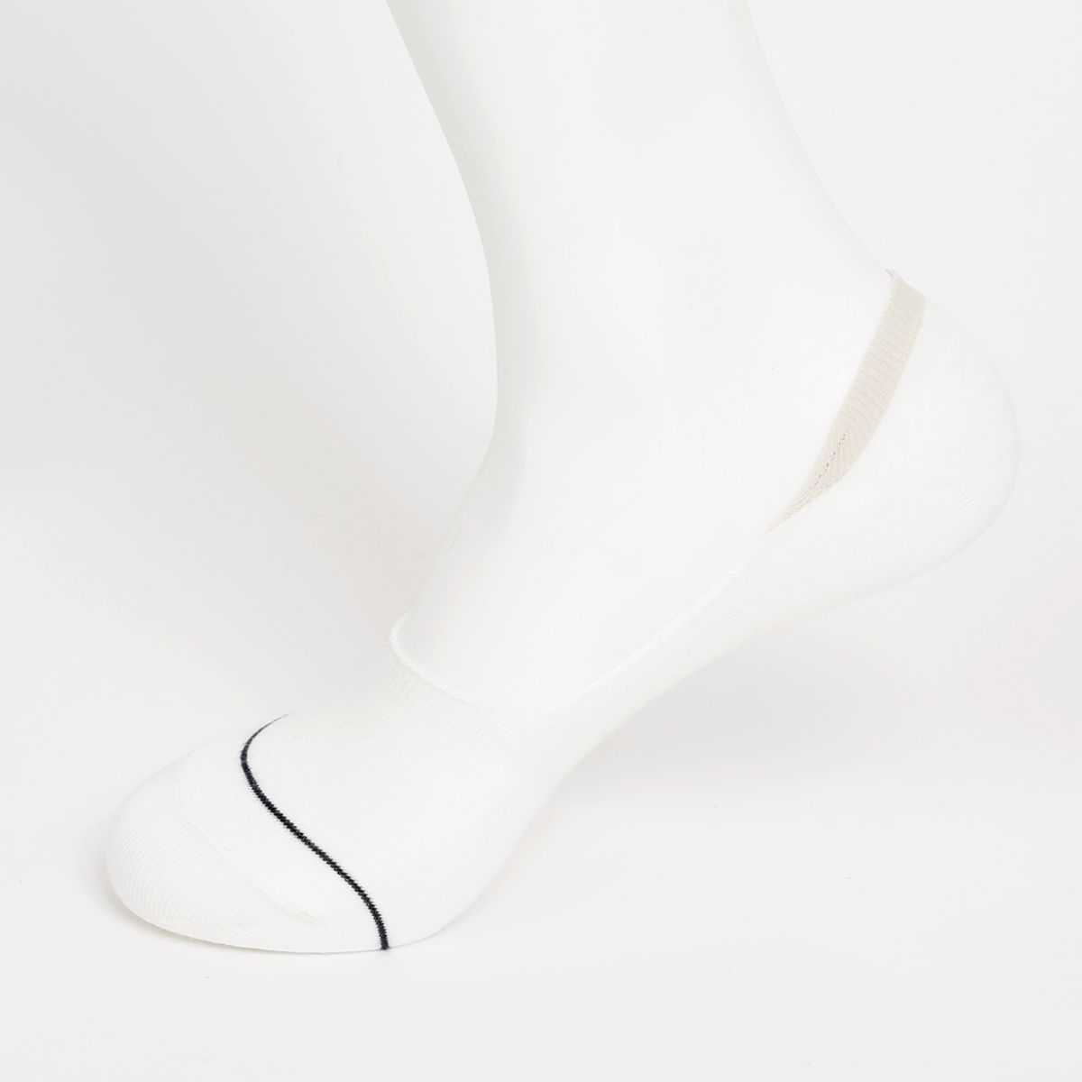 삭스에이(SOCKSA) [10PACK] 베이직 200N 라인 더블밴드 리얼 페이크삭스 덧신