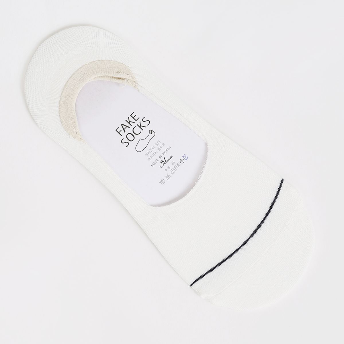삭스에이(SOCKSA) [10PACK] 베이직 200N 라인 더블밴드 리얼 페이크삭스 덧신