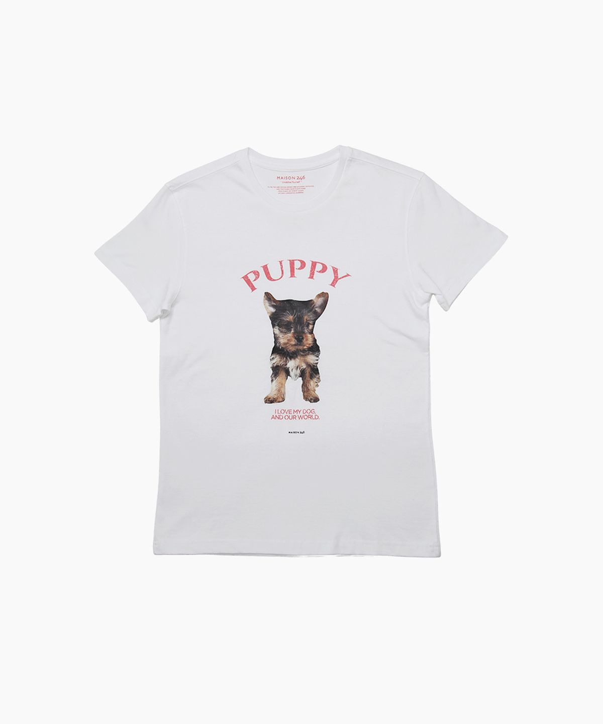 메종246(MAISON246) PUPPY T-SHIRT