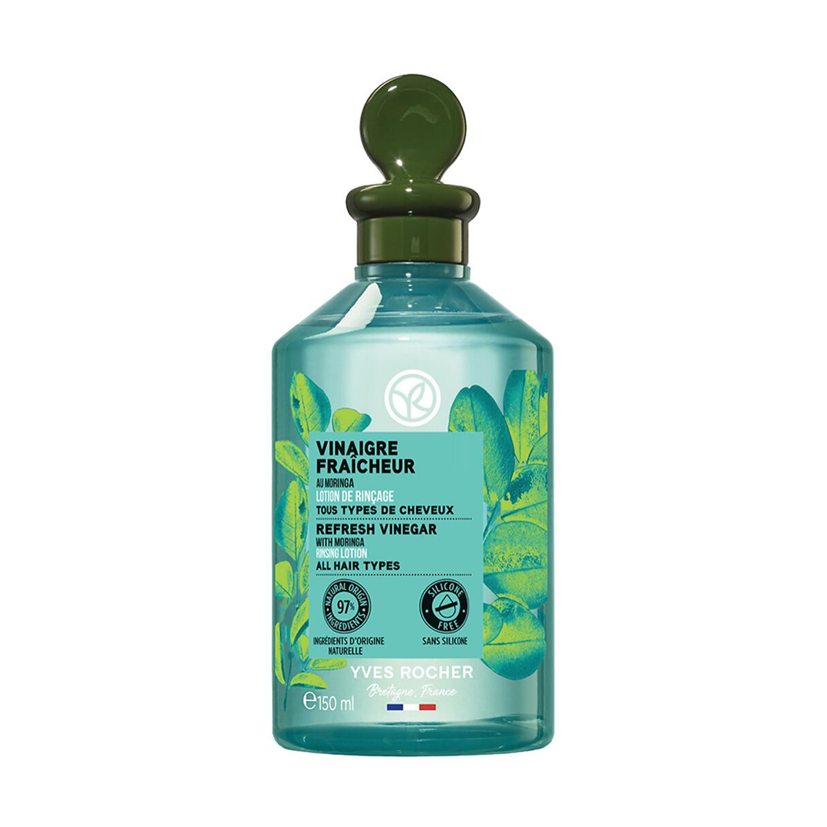 이브로쉐(YVESROCHER) 모링가 리프레시 헤어 식초 (딥클렌징) 150ml