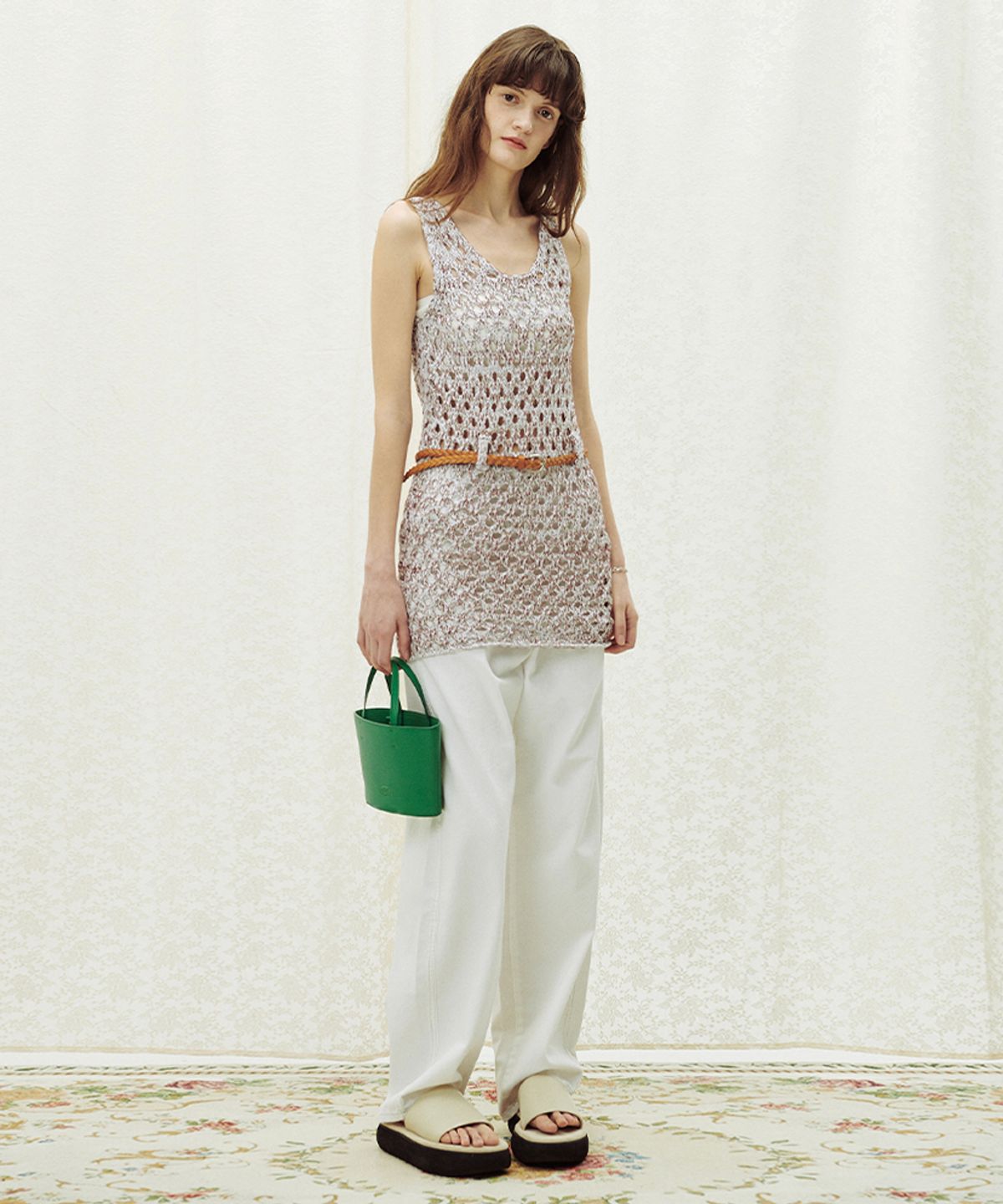 시눈(SINOON) NETTING MINI DRESS
