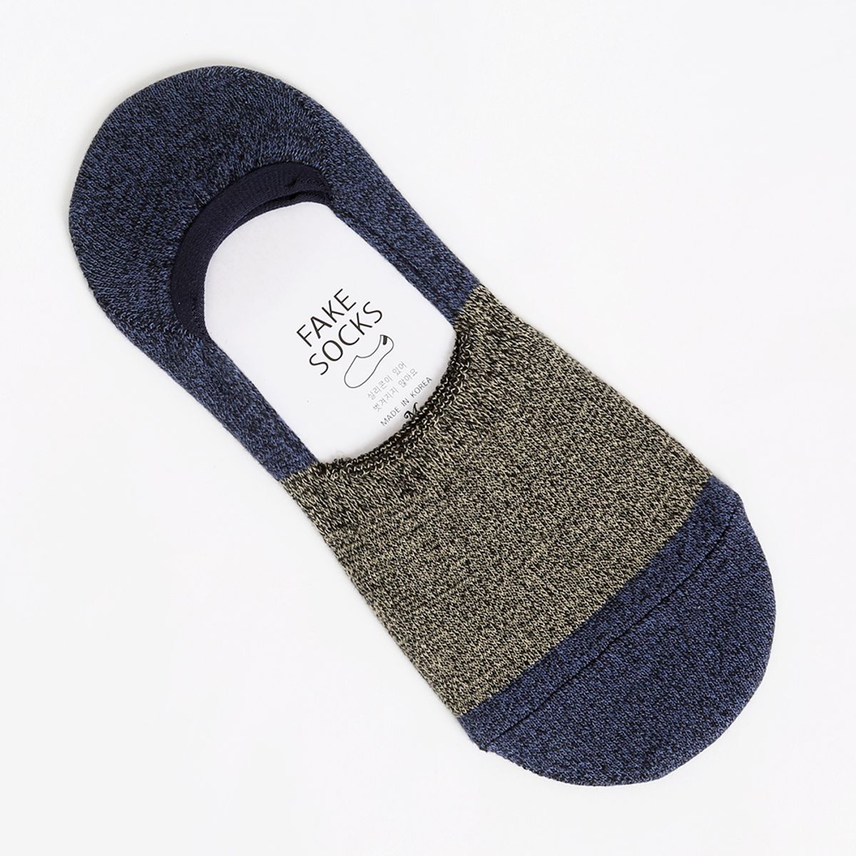 삭스에이(SOCKSA) [10PACK] 베이직 200N 투톤 더블밴드 리얼 페이크삭스 덧신