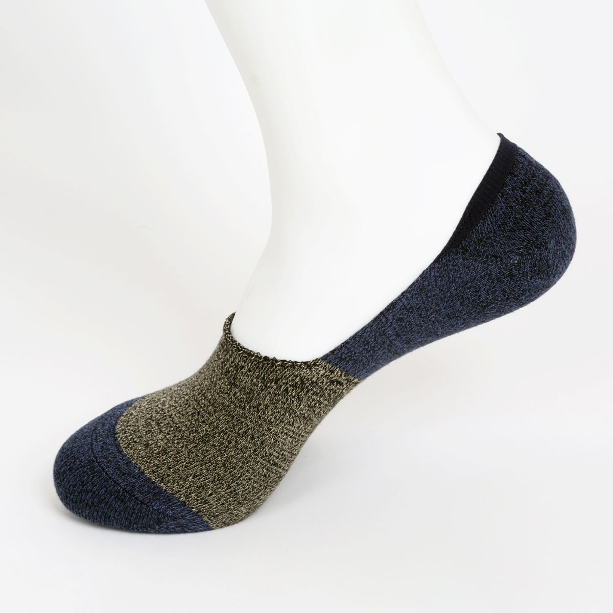 삭스에이(SOCKSA) [10PACK] 베이직 200N 투톤 더블밴드 리얼 페이크삭스 덧신