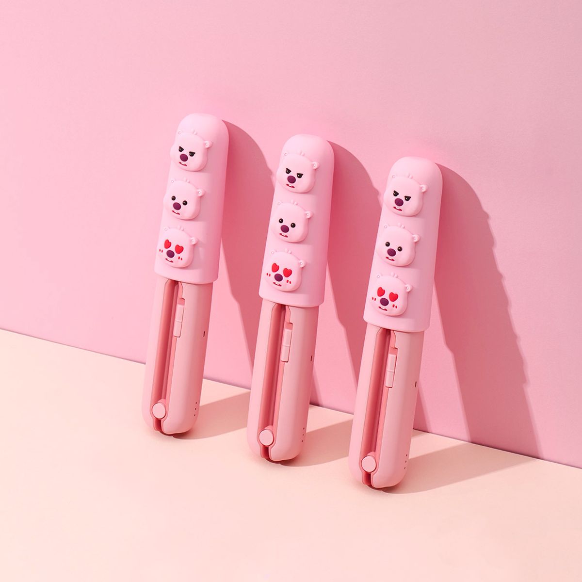 쿨린(COOLEAN) 잔망루피 무선 미니 고데기
