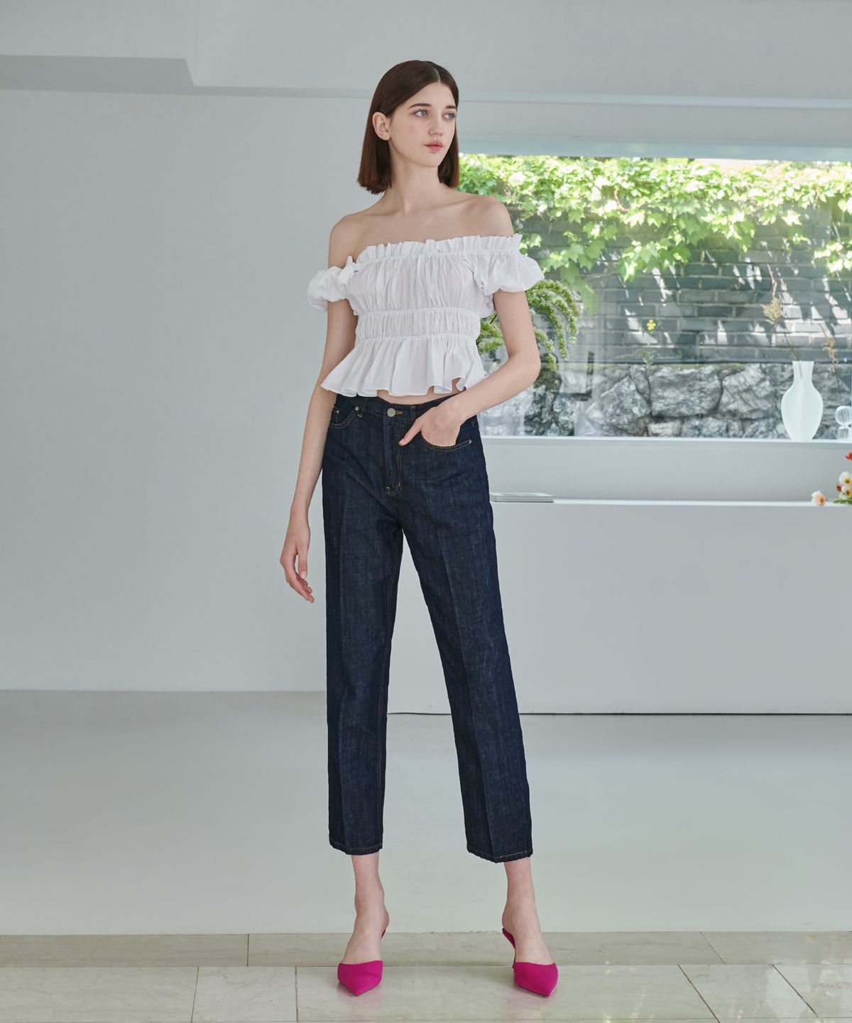 판도라핏(PANDORAFIT) [STRAIGHT] Nome Jeans