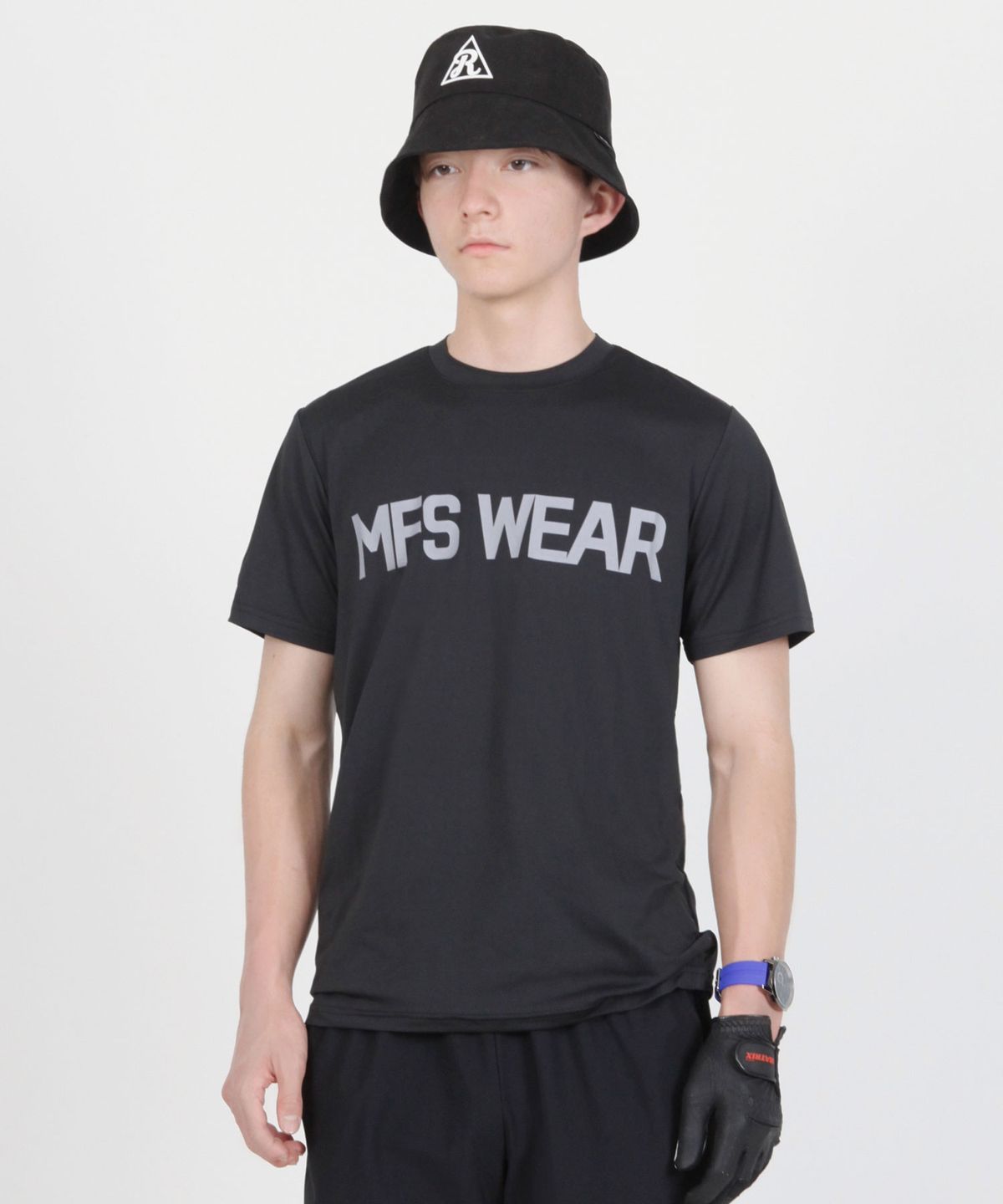 엠에프에스 골프웨어(MFS GOLFWEAR) Men MFS Wear Print Round T-shirt