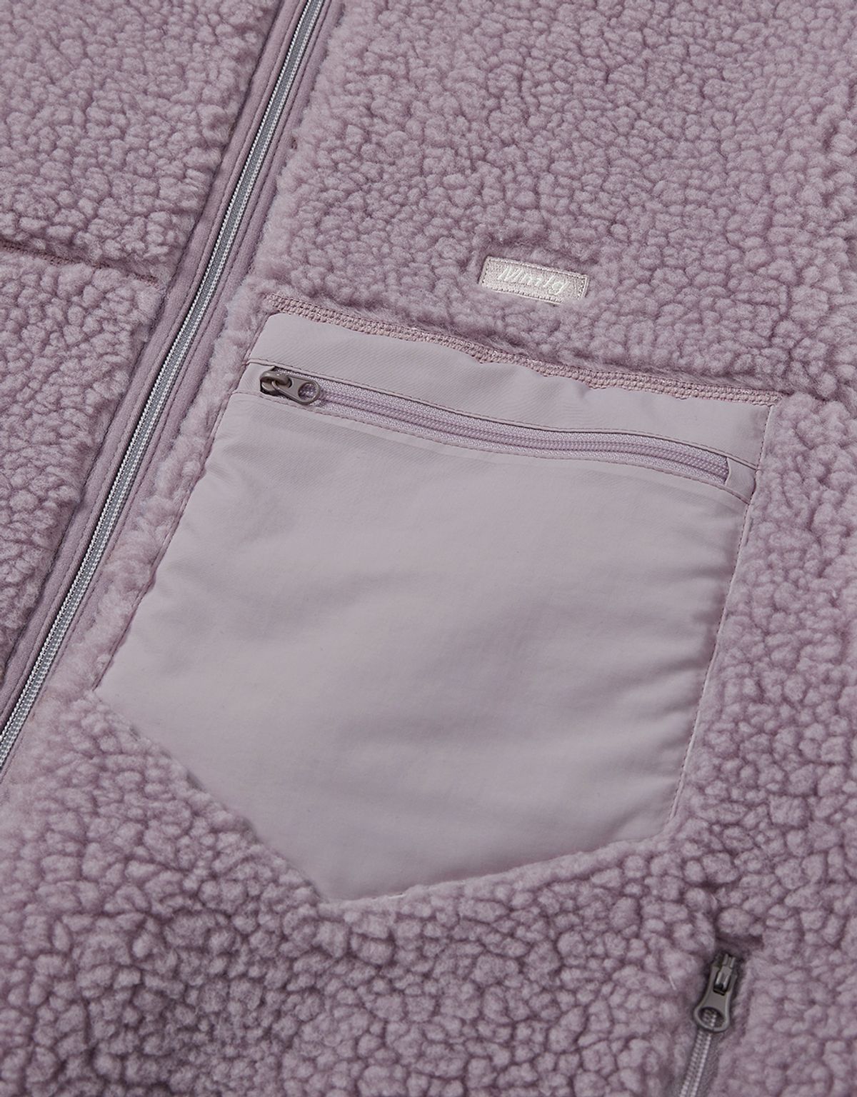 엠엠엘지(MMLG) [Mmlg] FULL FLEECE JUMPER (WARM GRAPE)