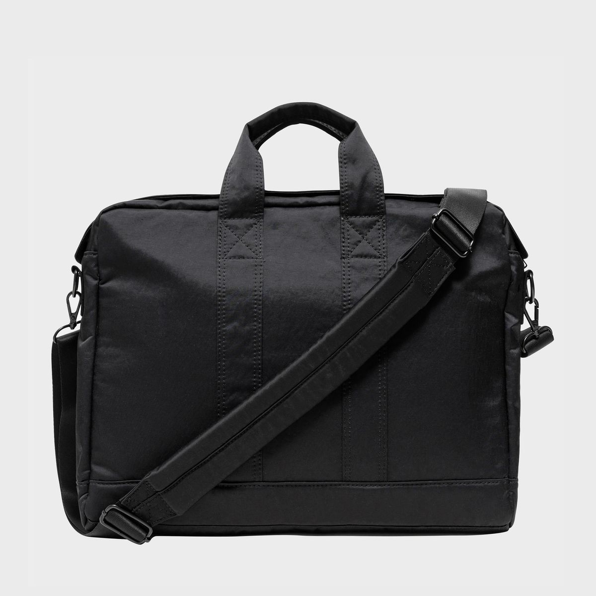 카네이테이(KANEITEI) MONDO BRIEFCASE (BLACK) / RECYCLED