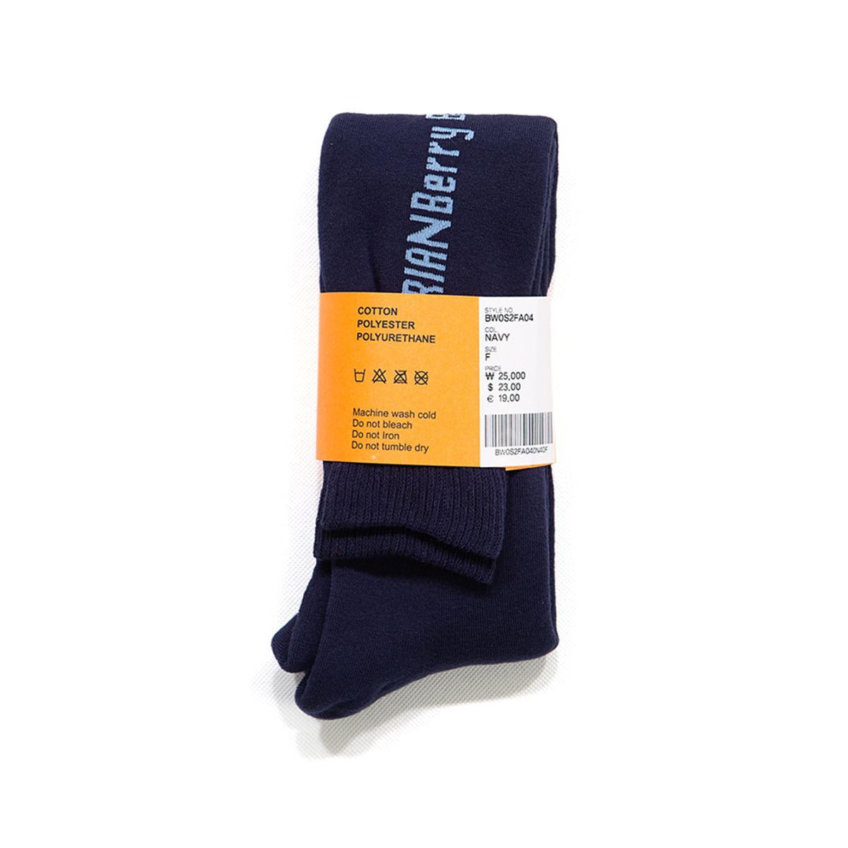 브라이언베리(BRIAN BERRY) BERRY KNEE SOCKS_NAVY