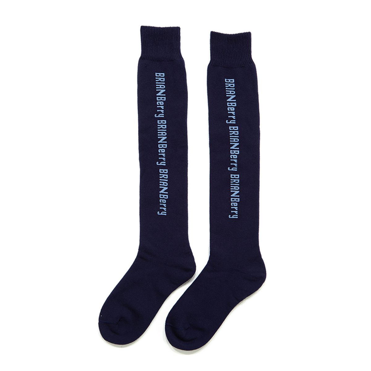 브라이언베리(BRIAN BERRY) BERRY KNEE SOCKS_NAVY