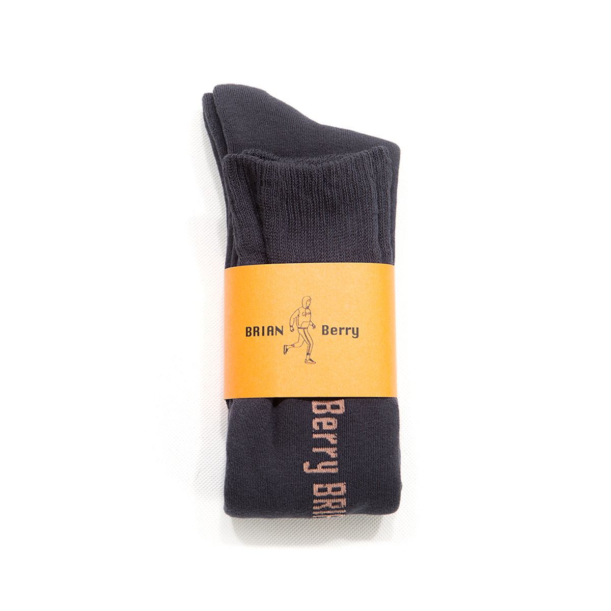 브라이언베리(BRIAN BERRY) BERRY KNEE SOCKS_CHARCOAL