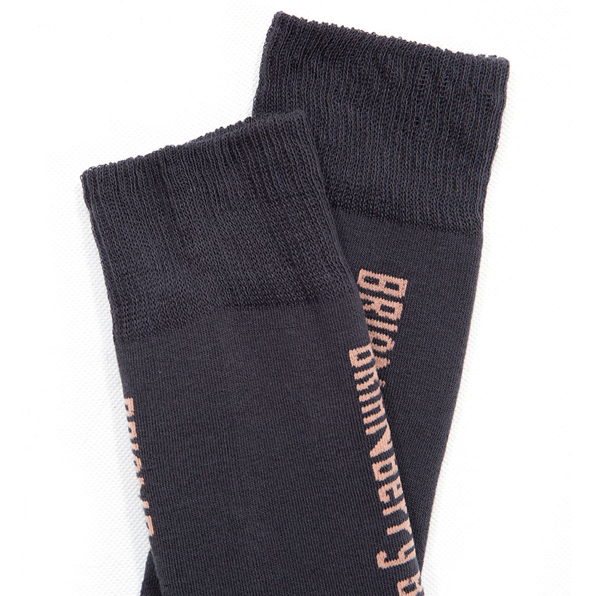 브라이언베리(BRIAN BERRY) BERRY KNEE SOCKS_CHARCOAL