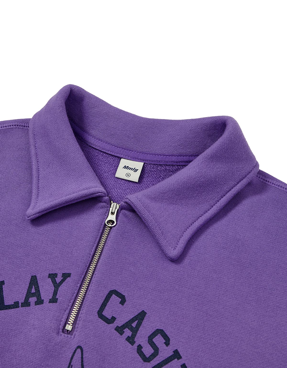 엠엠엘지(MMLG) [Mmlg] MELGE RUGBY SWEAT (COMPORT PURPLE)