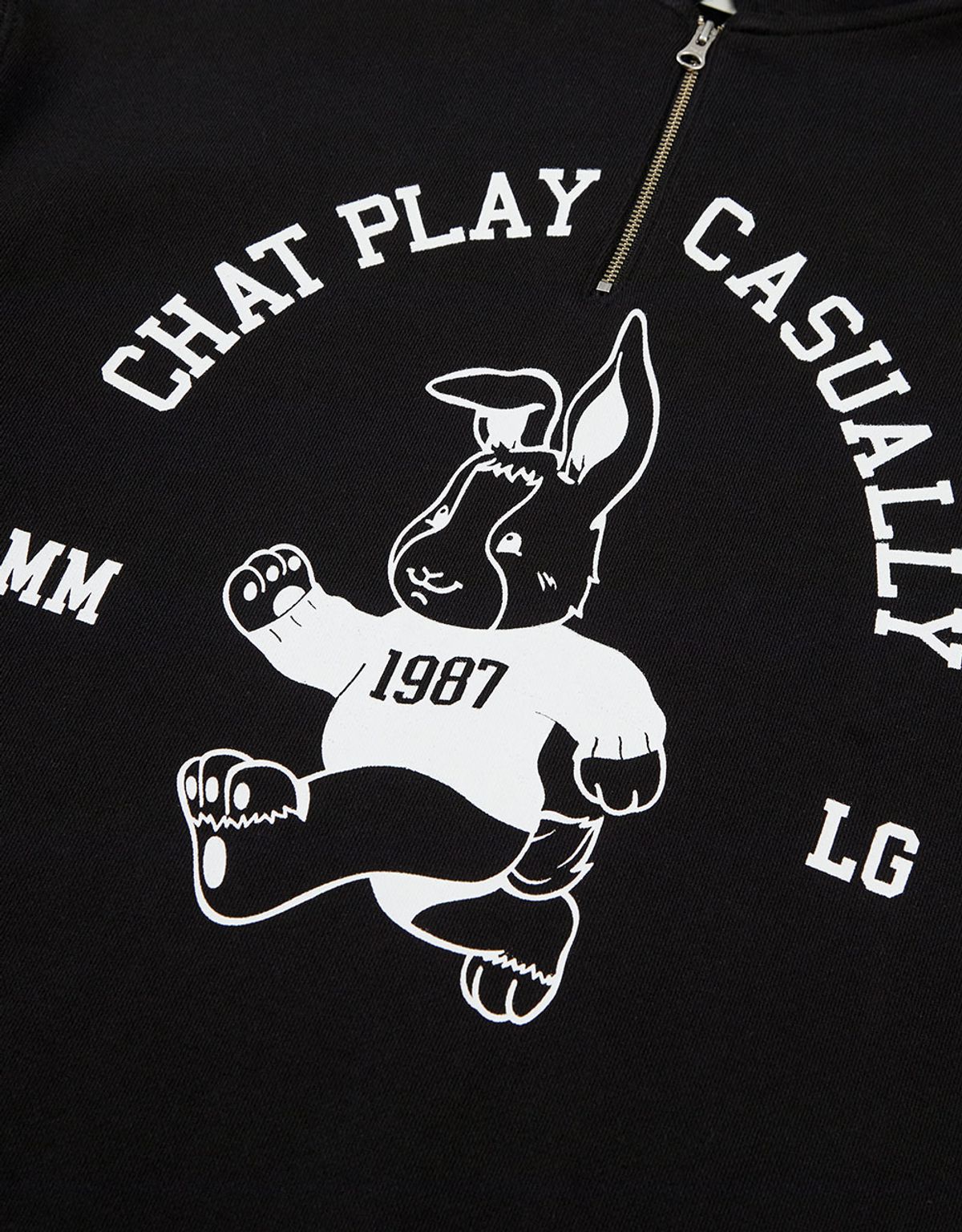엠엠엘지(MMLG) MELGE RUGBY SWEAT (EVERY BLACK)
