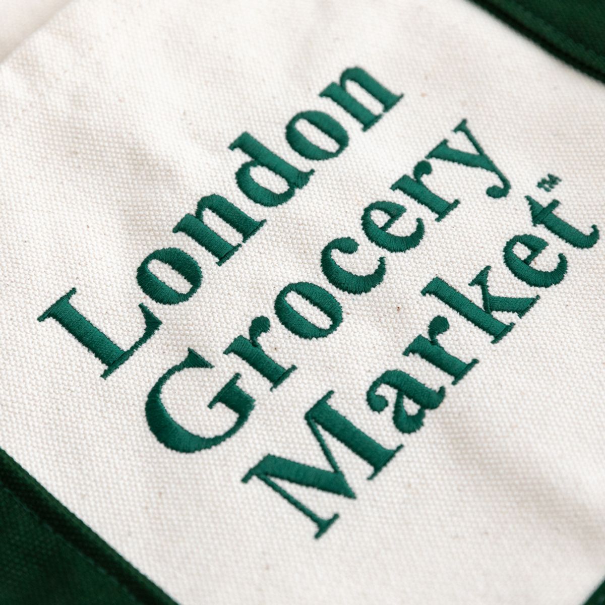 런던그로서리마켓(LONDON GROCERY MARKET) Classic Boat Tote (Green)
