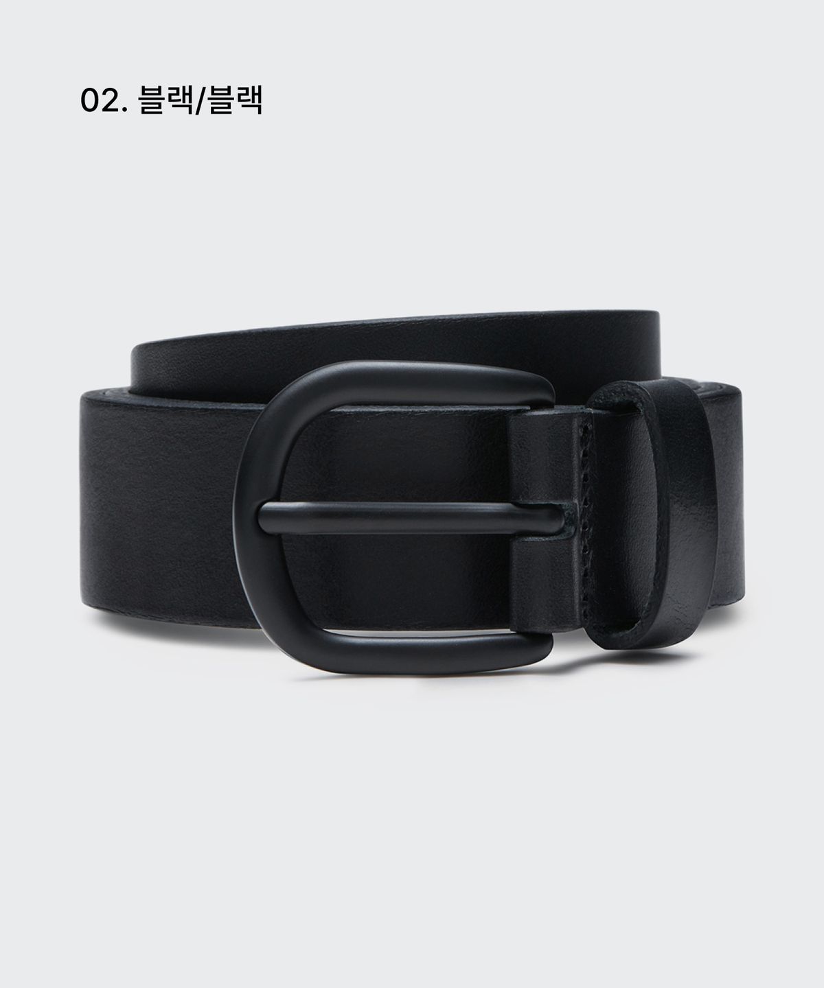 무신사 스탠다드(MUSINSA STANDARD) 베이식 이탈리안 레더 벨트_30mm