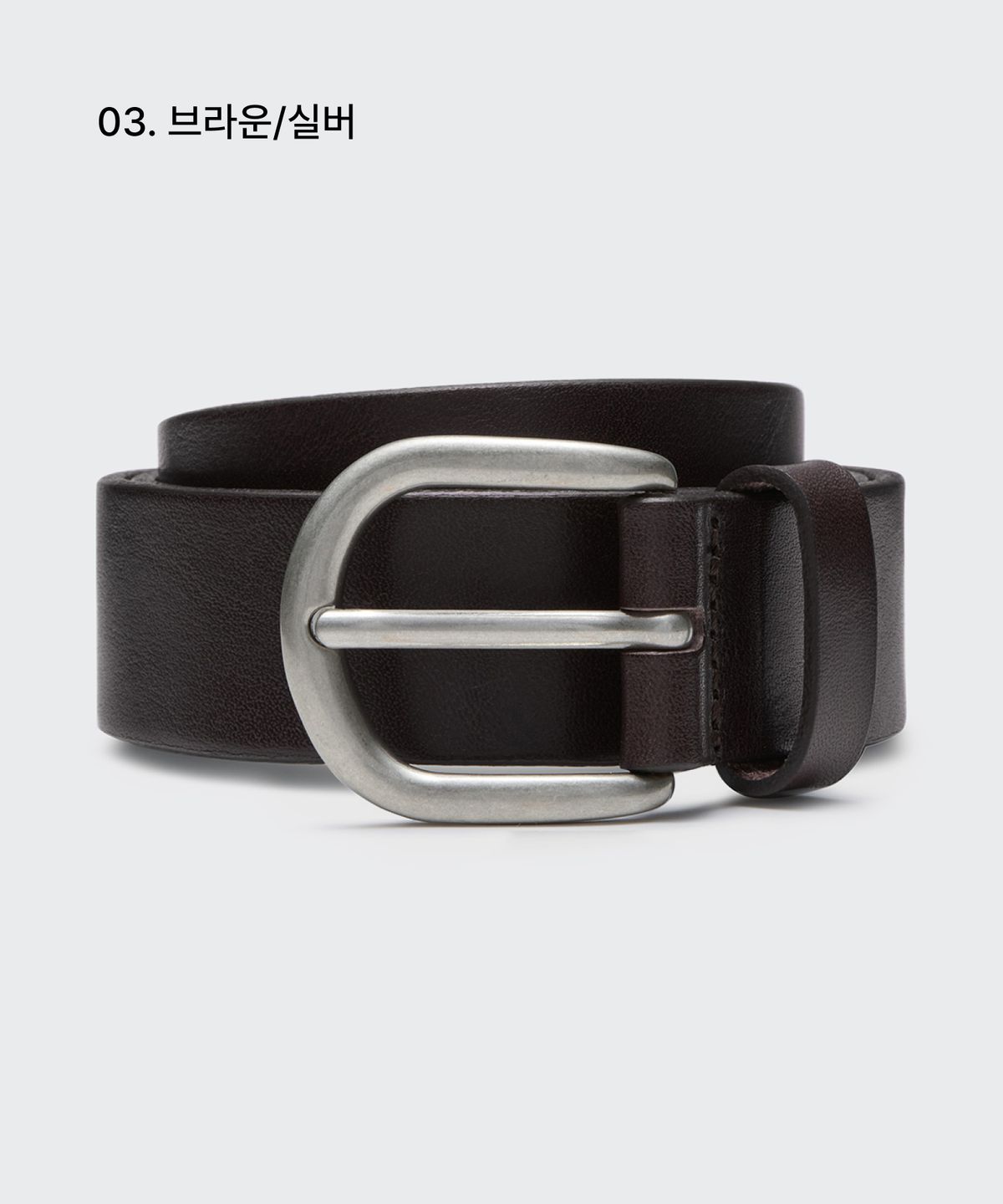 무신사 스탠다드(MUSINSA STANDARD) 베이식 이탈리안 레더 벨트_30mm