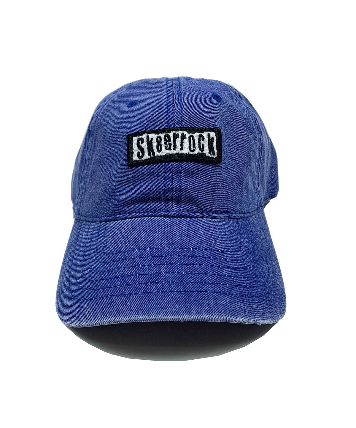 스케이터락(SK8ER ROCK) SK8 피그먼트 워싱 볼캡 블루