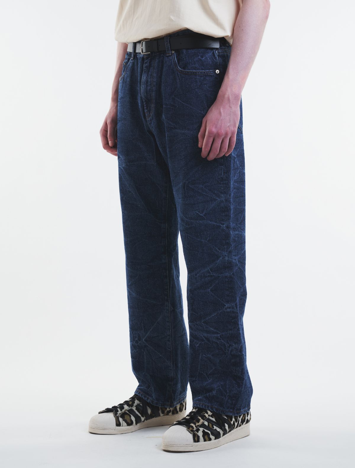 데호(DEHO) SEQUIA WASHED DENIM [Dark blue]