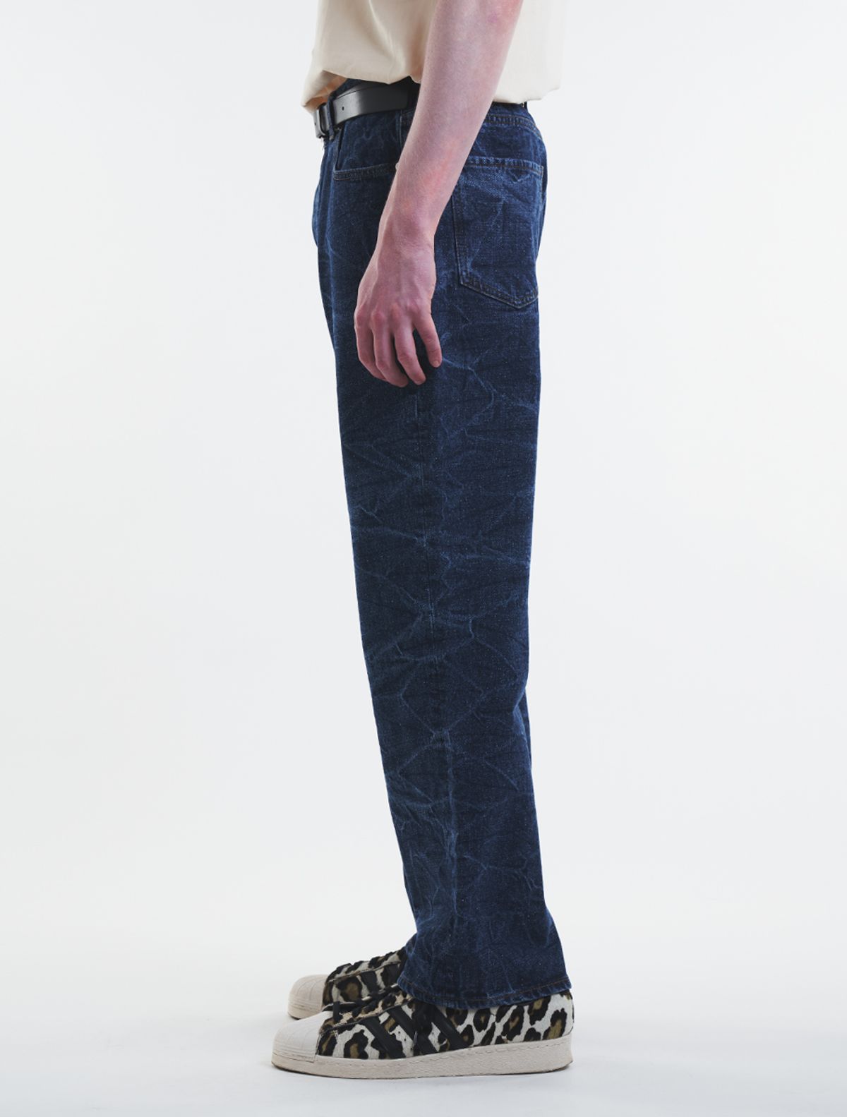 데호(DEHO) SEQUIA WASHED DENIM [Dark blue]
