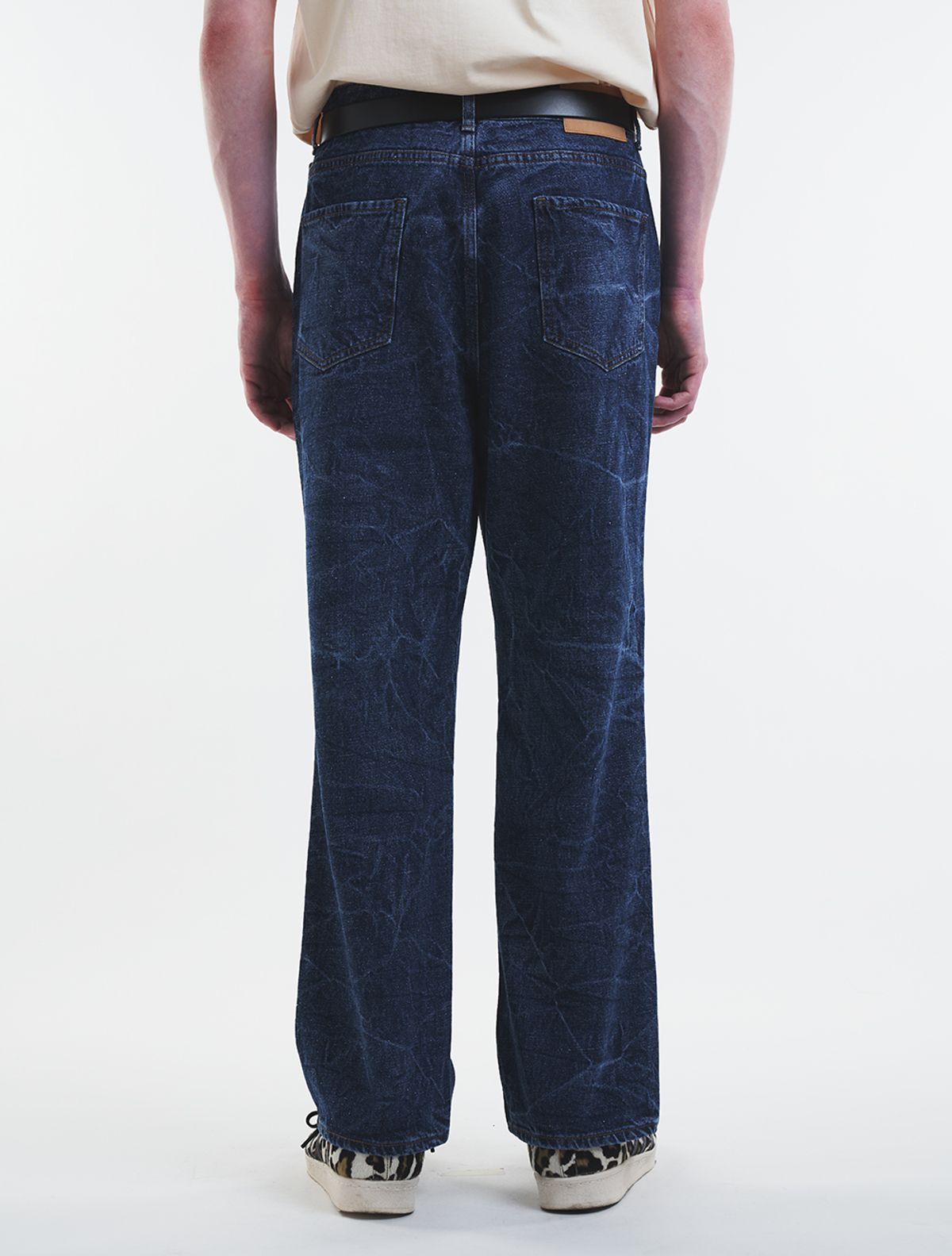 데호(DEHO) SEQUIA WASHED DENIM [Dark blue]