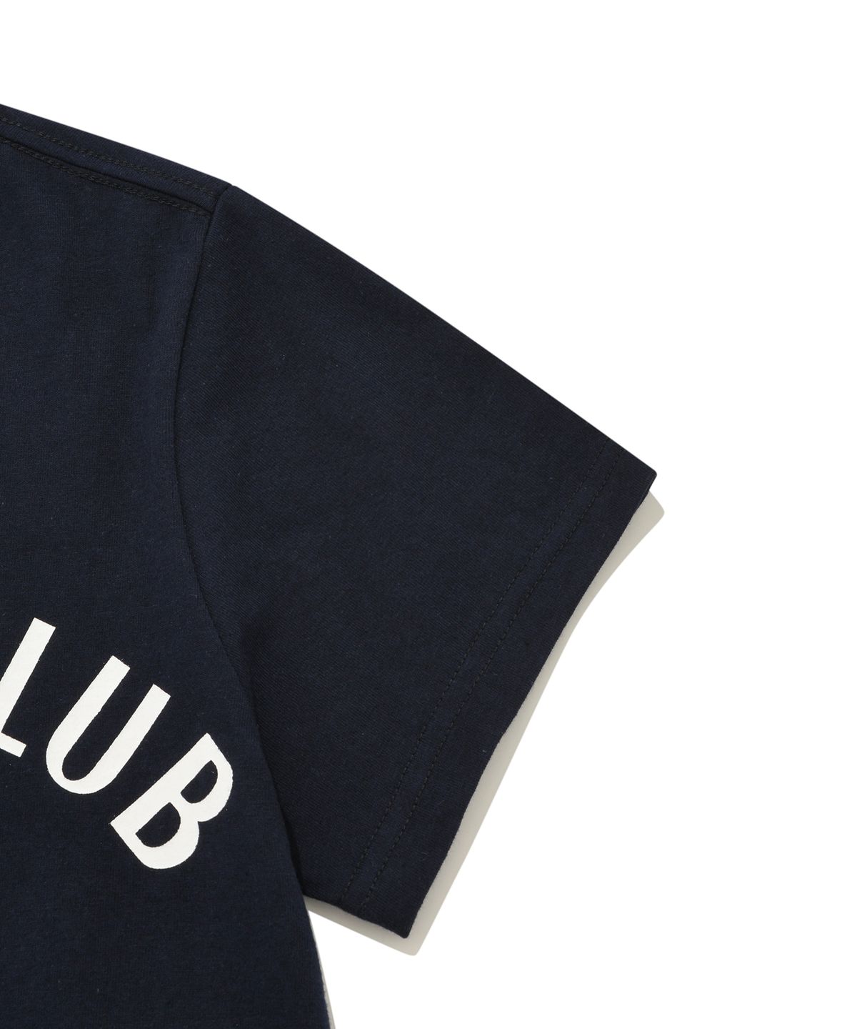 리트리버클럽(RETRIEVER CLUB) JF ARCH CROP SHORT SLEEVE [NAVY]