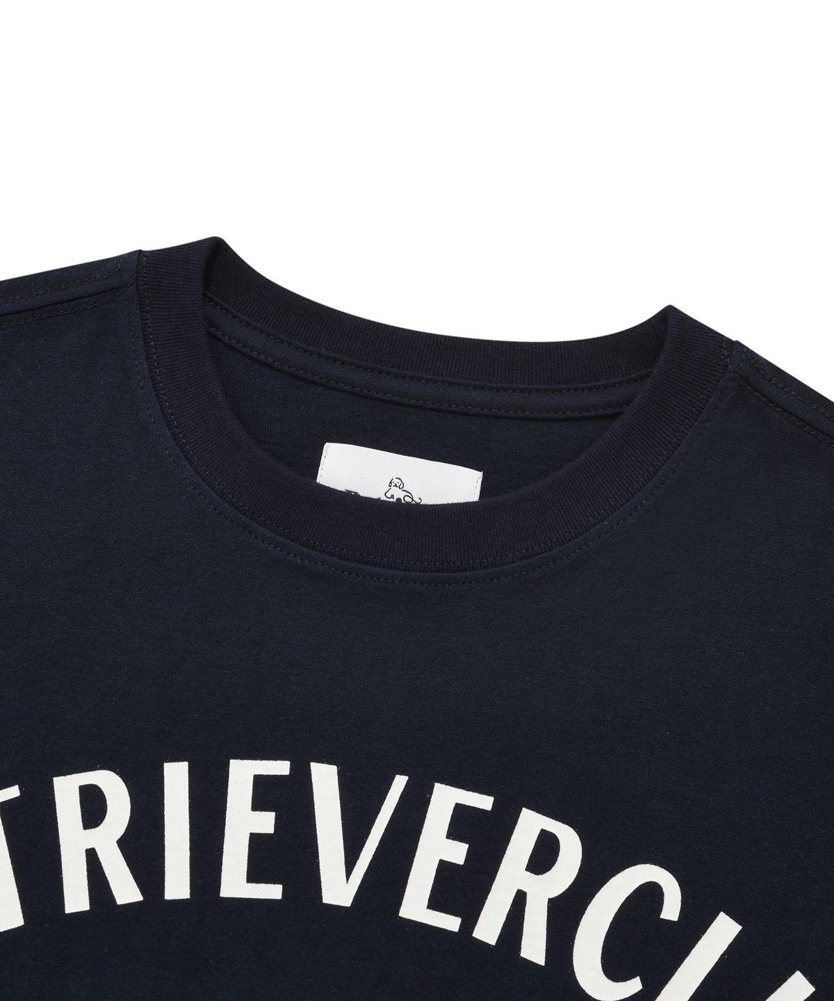 리트리버클럽(RETRIEVER CLUB) JF ARCH CROP SHORT SLEEVE [NAVY]