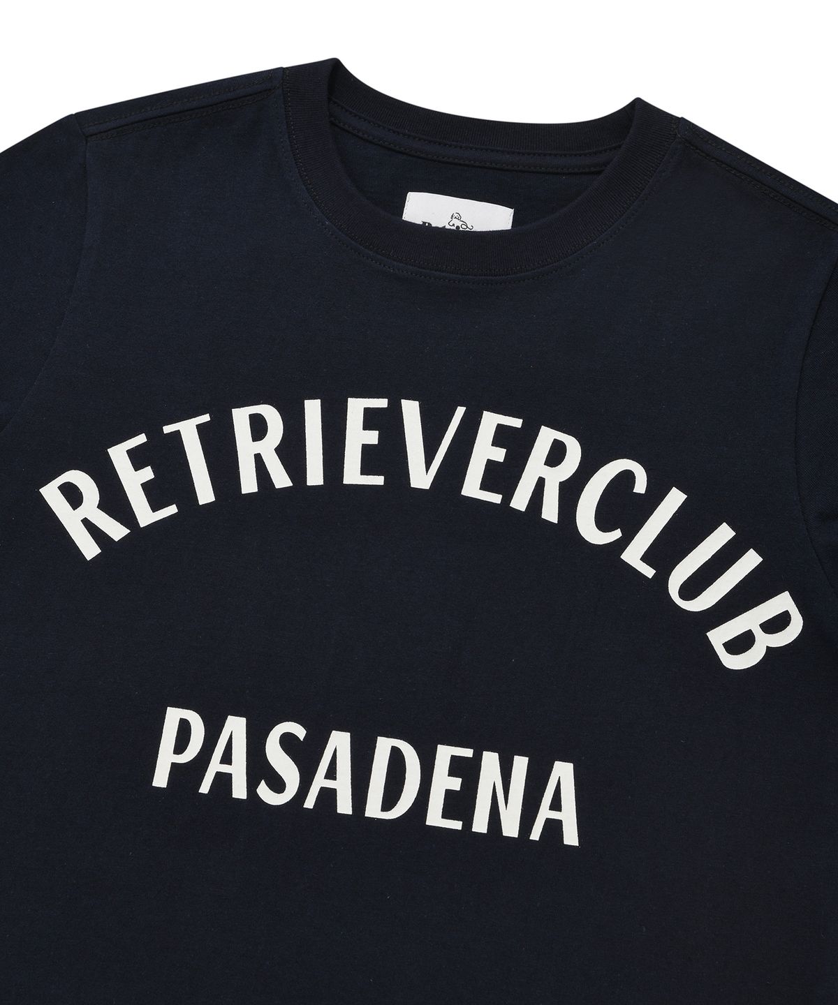 리트리버클럽(RETRIEVER CLUB) JF ARCH CROP SHORT SLEEVE [NAVY]