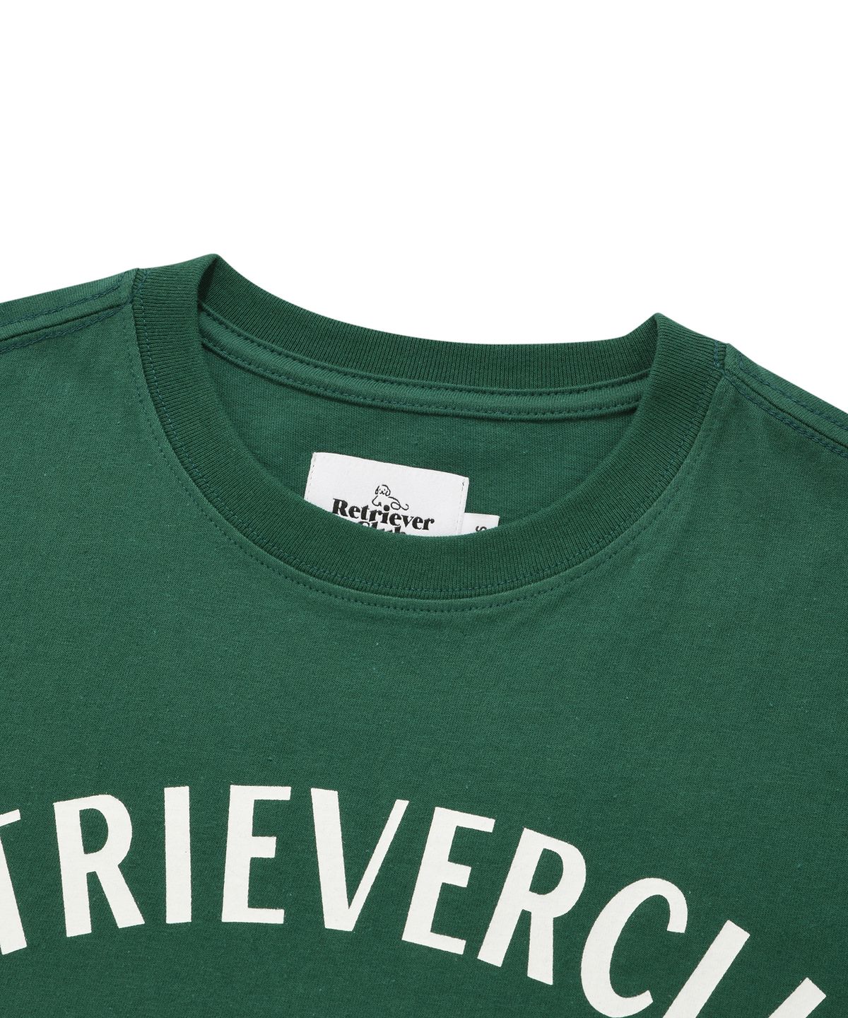 리트리버클럽(RETRIEVER CLUB) JF ARCH CROP SHORT SLEEVE [GREEN]