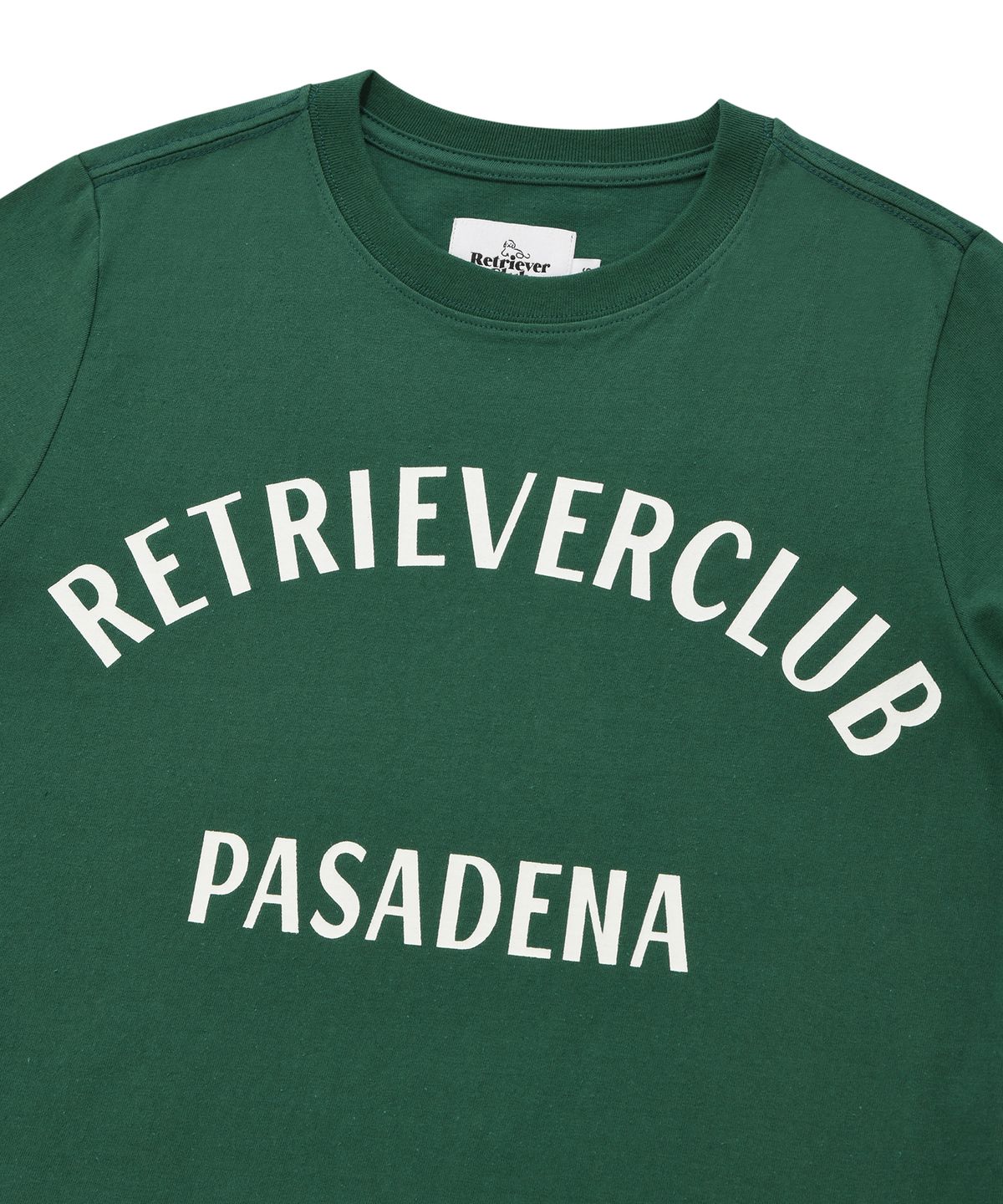 리트리버클럽(RETRIEVER CLUB) JF ARCH CROP SHORT SLEEVE [GREEN]